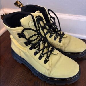 Dr. Martens Yellow Combat boots